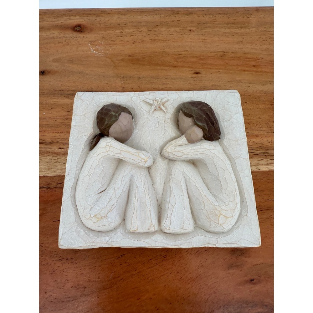 Willow Tree Friendship Plaque Susan Lordi Forever‎ True Friends Wall Decor
